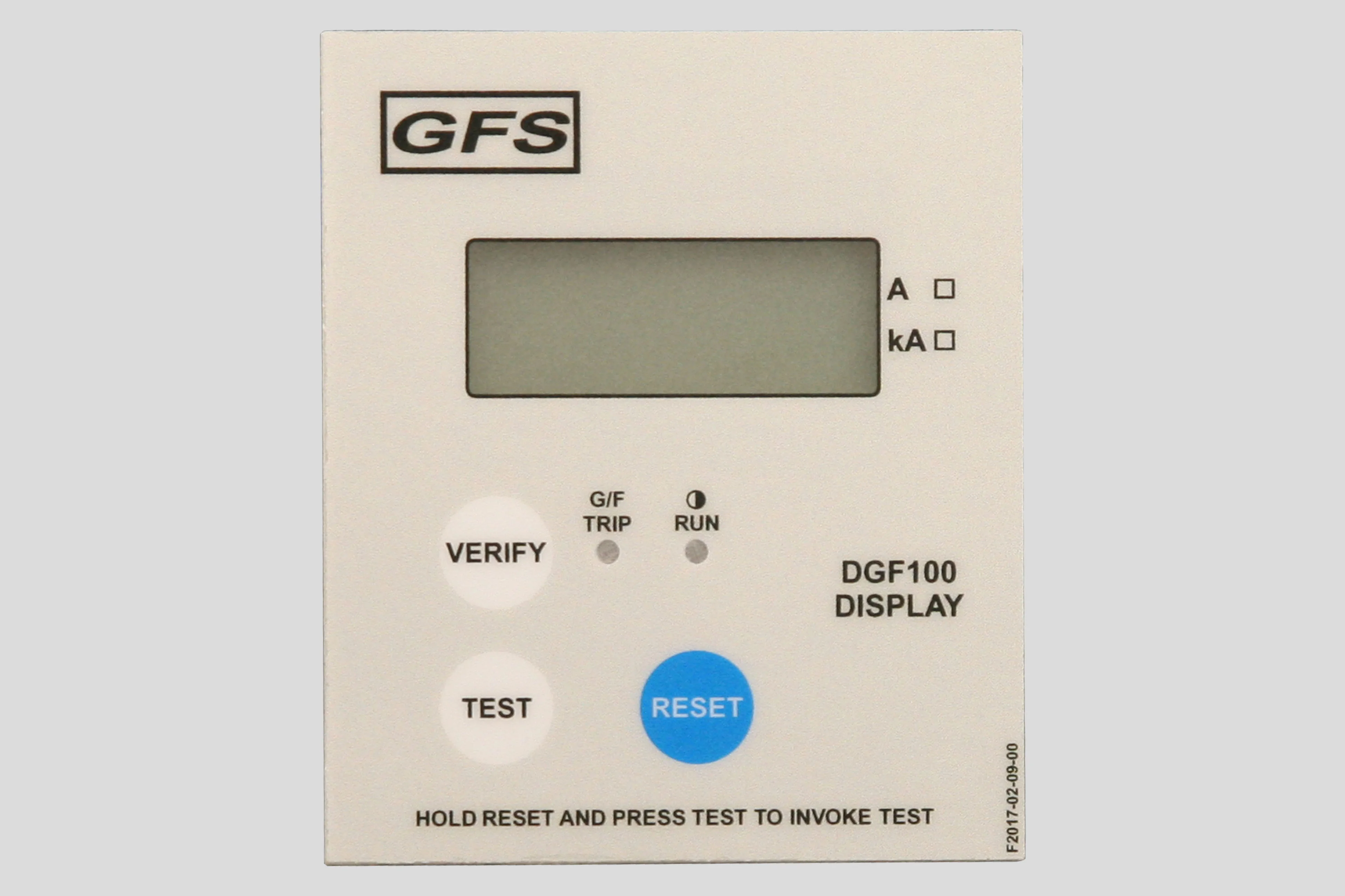 DGF100-Display top