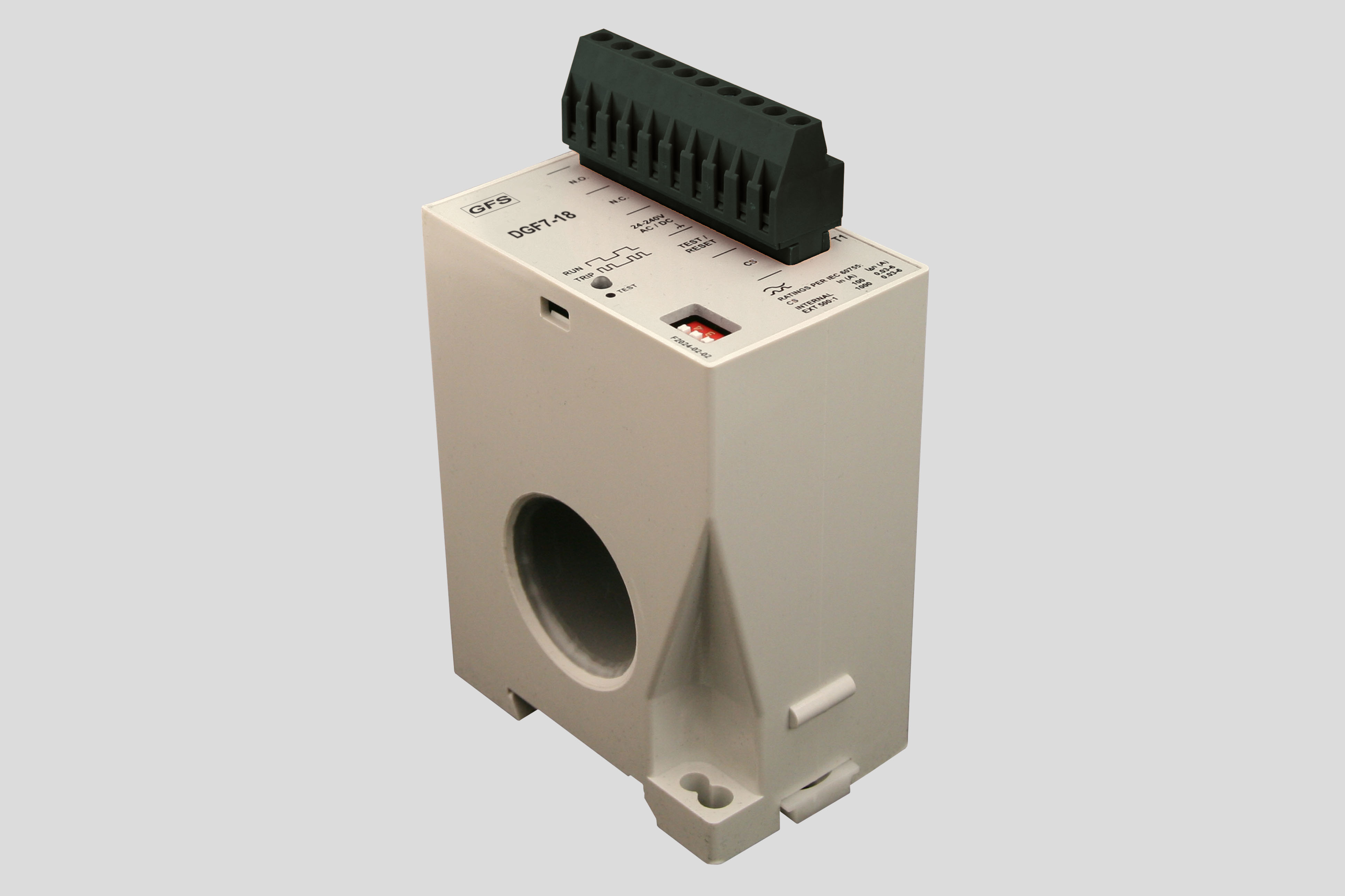 Ground Fault Relay DGF7-18 front